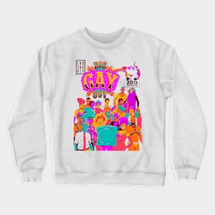 Ending HIV Big Gay Out - 20th Anniversary Crewneck Sweatshirt